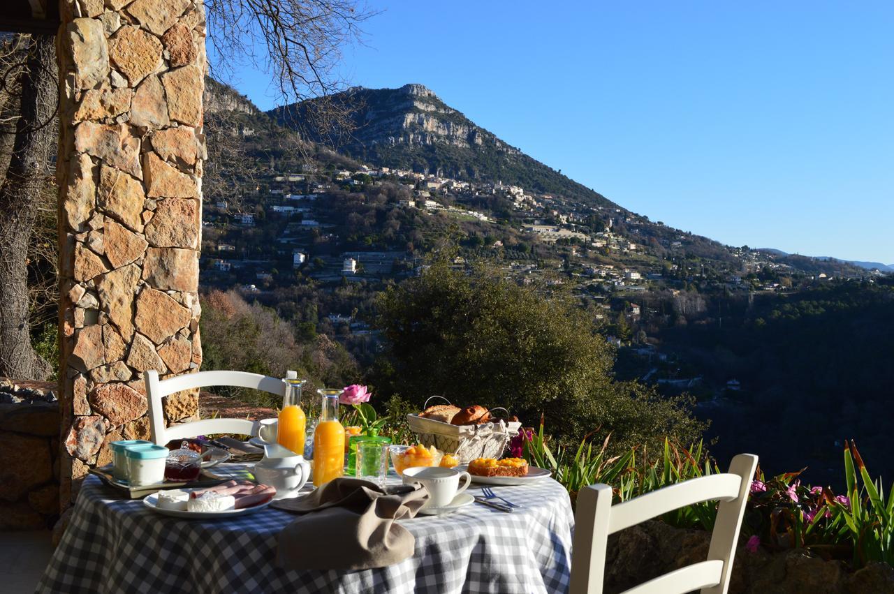 Au Pied Des Baous Bed & Breakfast Ванс Екстериор снимка