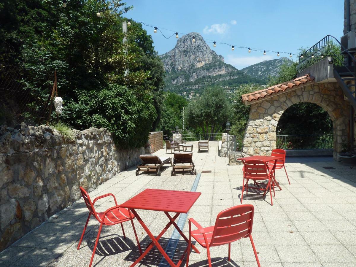 Au Pied Des Baous Bed & Breakfast Ванс Екстериор снимка